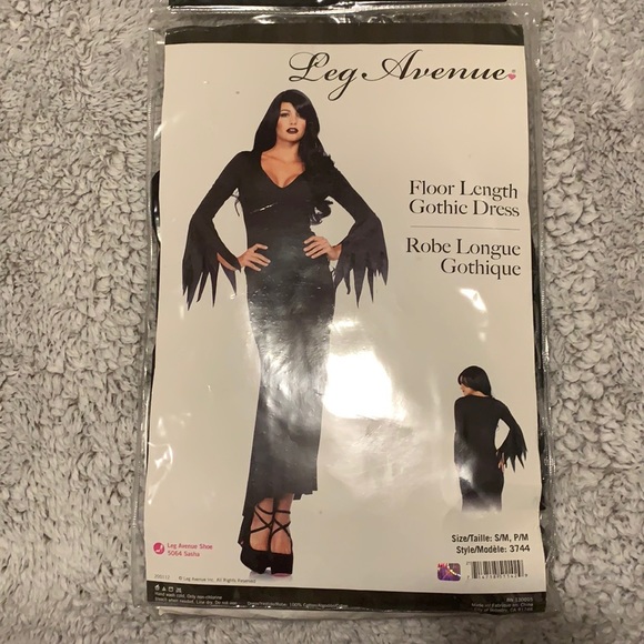 Floor Length Gothic Dress (S/M)